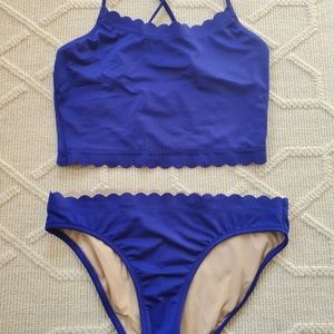Crewcuts Scalloped Bikini - Never Worn